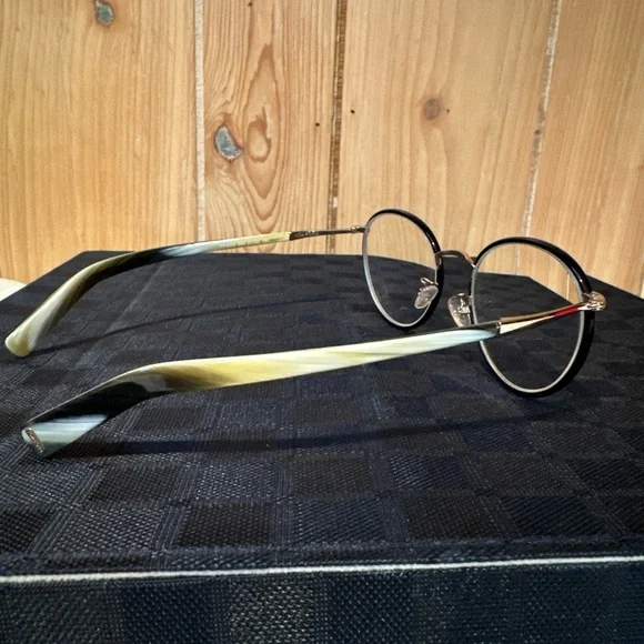 TOM FORD 5332 COL 005 SIZE 51/20/150. HORN TEMPLE BLACK METAL FRONT. - Picture 5 of 8